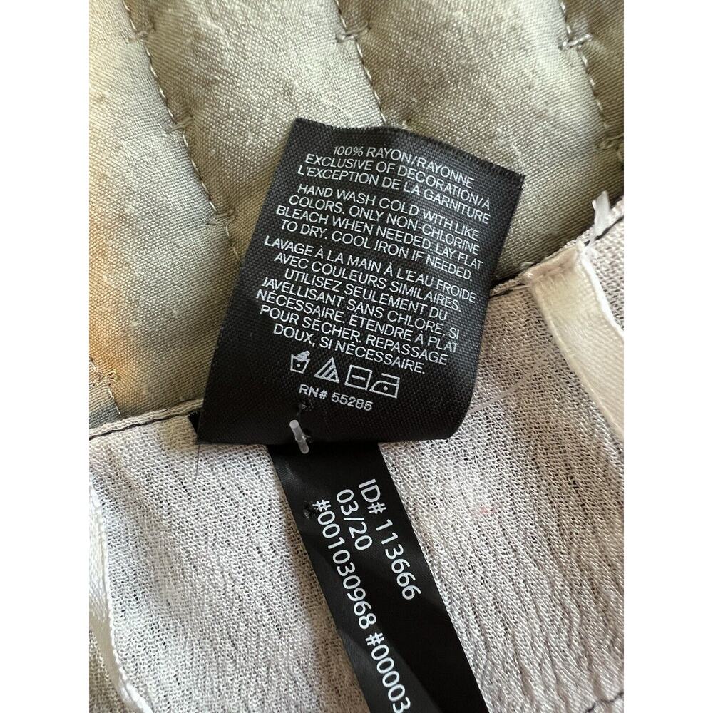 Express Boho Wrap Blouse Cover Up White One Size Caftan Lagenlook - Picture 8 of 9